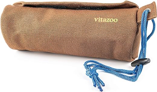 Vitazoo Dog Prey Dummy for Treats – Canvas Puppy Treat Pouch for Dry and Wet Food – Toy Pouches for Training & Snacks Retrieval